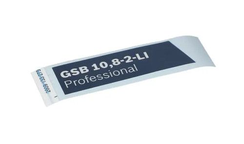 Bosch firmenschild 2609133275 - firmenschild,