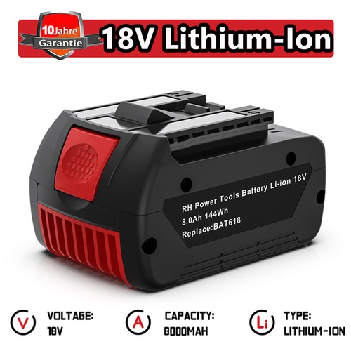 8ah akku für bosch - für, 18v