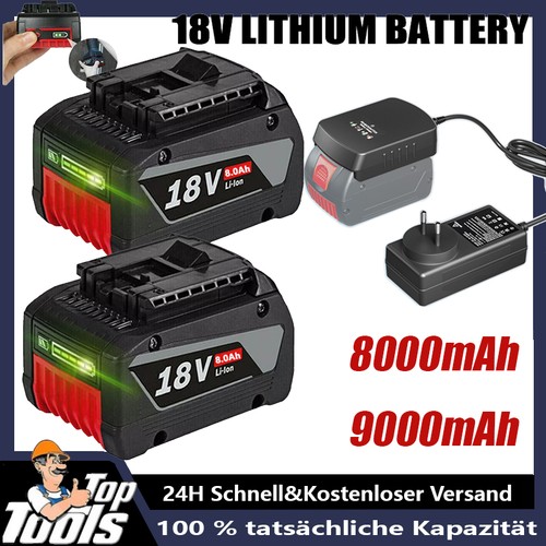 0ah akku für bosch - 9,0ah, 8.0ah