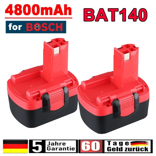 Für bosch bat140 4 8ah - 2x, 4,8ah
