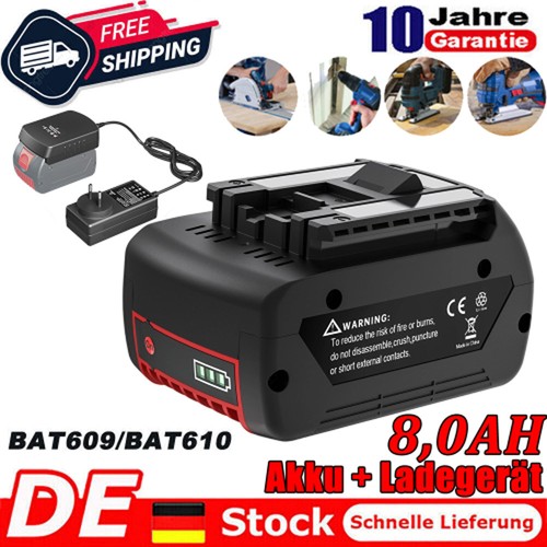 18v 8ah akku für bosch - 18v,