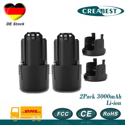 12v ion akku für - 2x, 10,8v